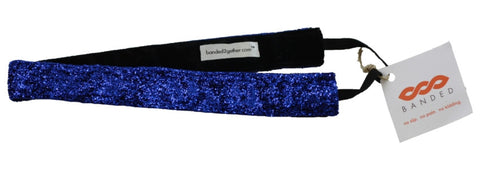 Banded Blue Sparkle Headband