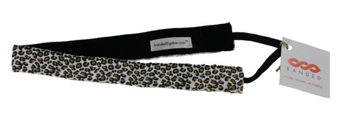 Banded Leopard Headband